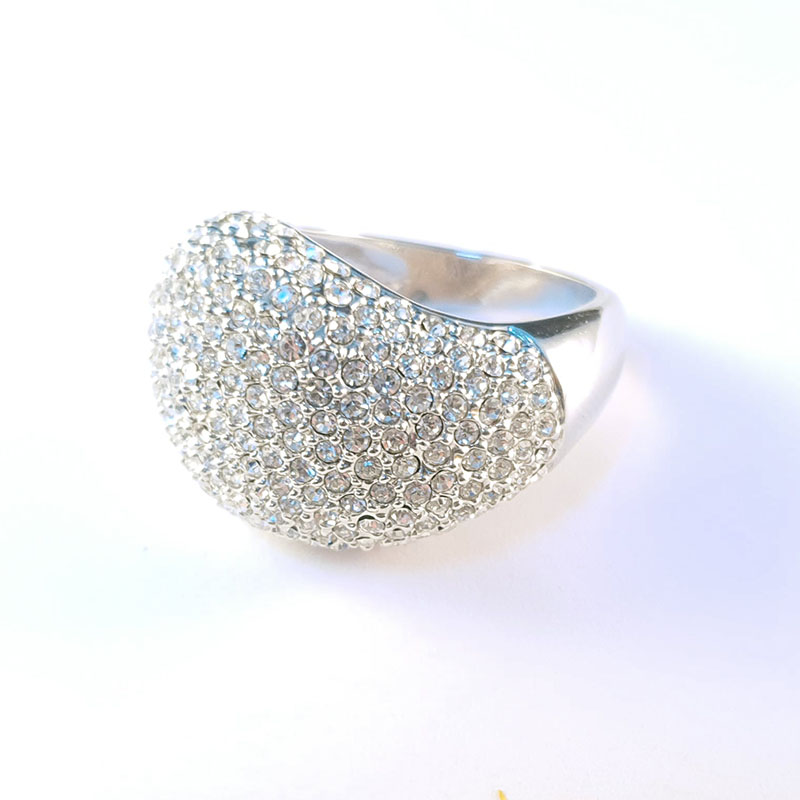 silver bling ring