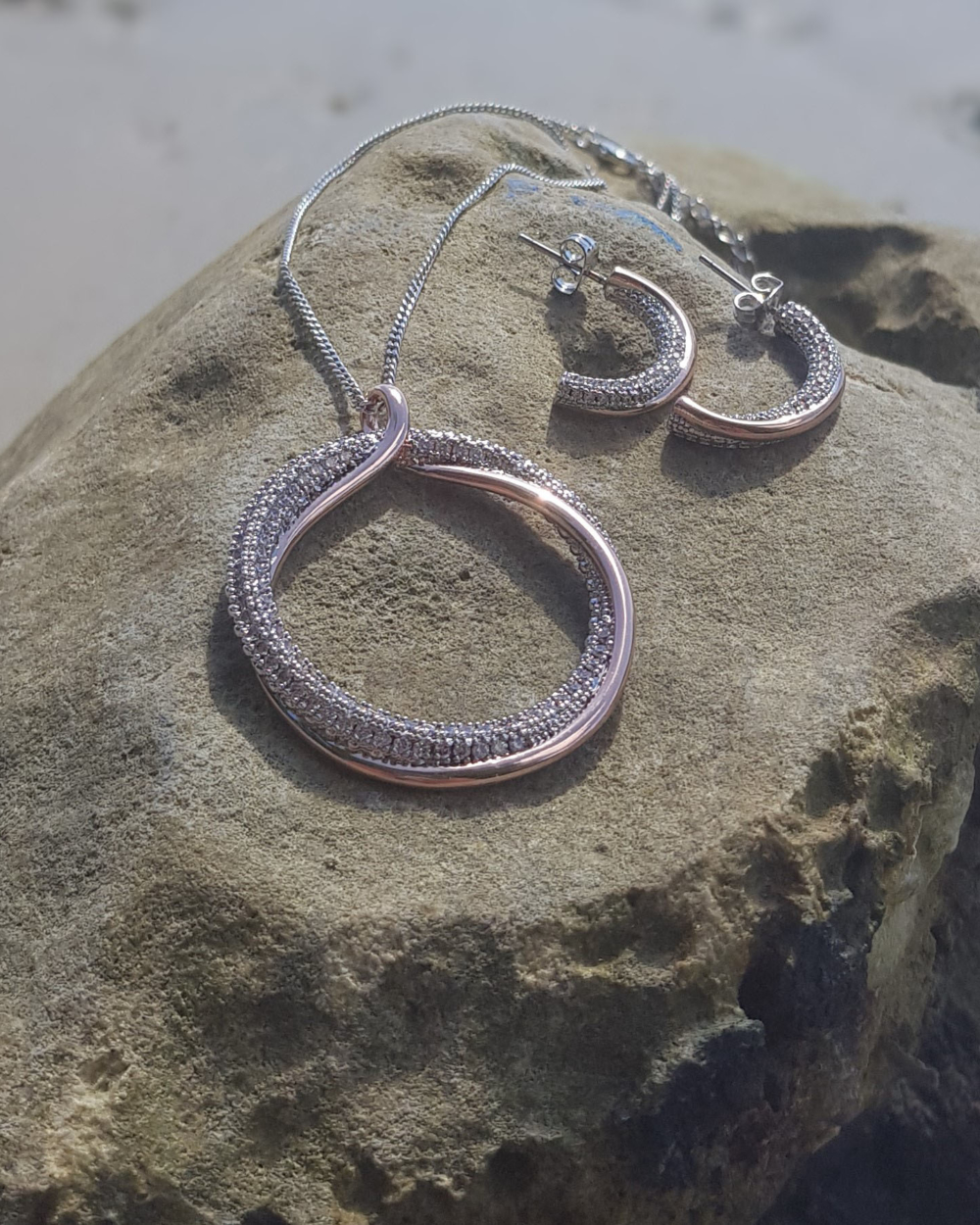 rose gold silver earrings london jewelry