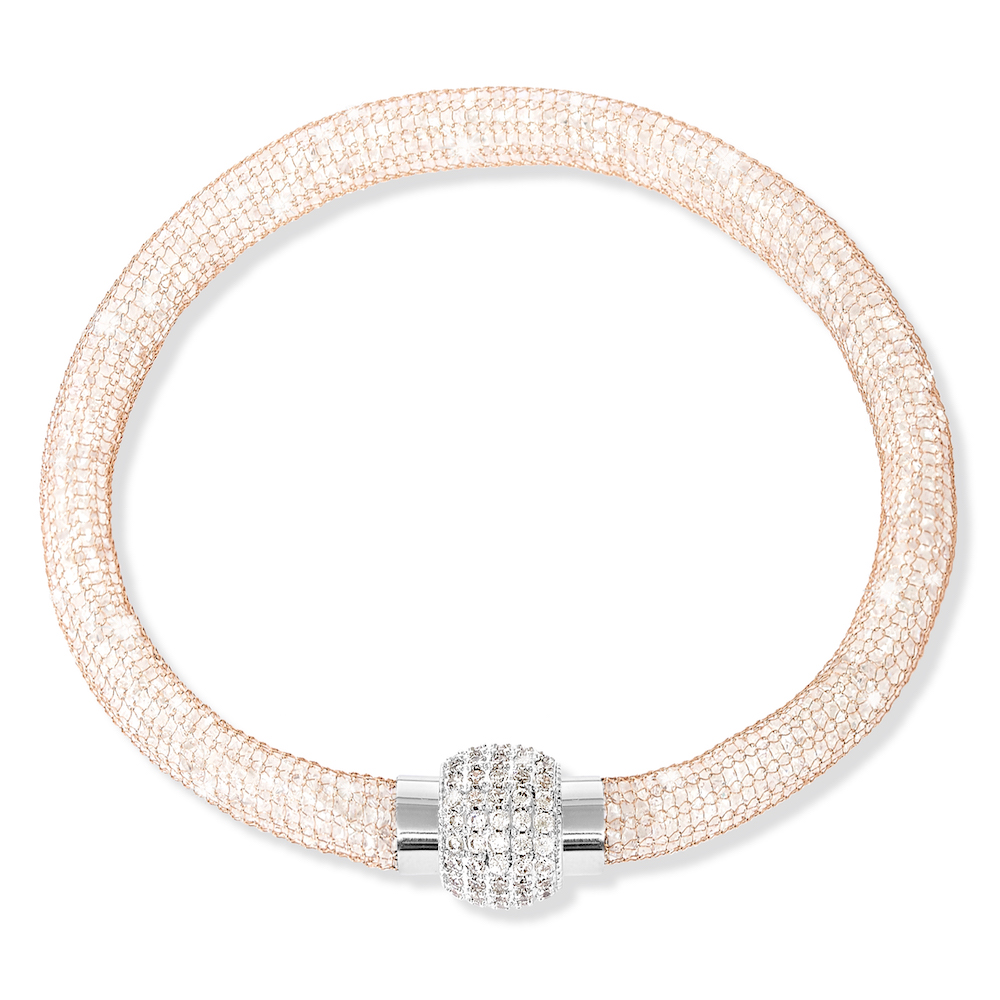 Diamond mesh bracelet on sale